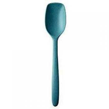 Mini Pebble Green Square Spoon