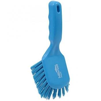 HillBrush Cepillo de Acero Azul Corto 254 mm