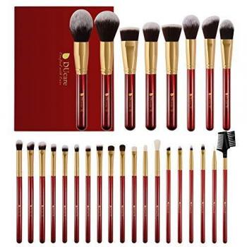 DUcare Red Makeup Brush Set