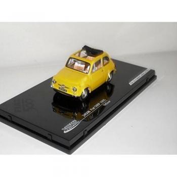 Fiat 500F 1964 YELLOW 1/43 Modello Vintage