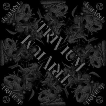 Trivium Bandana Nero Grigio Cortile di Drago One Size