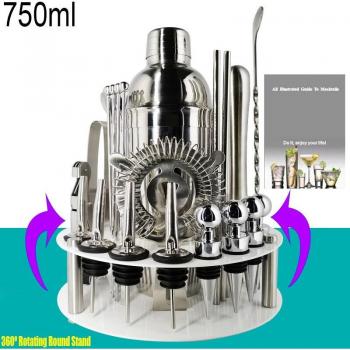 MixMaster 28: Coctelera con Soporte Giratorio