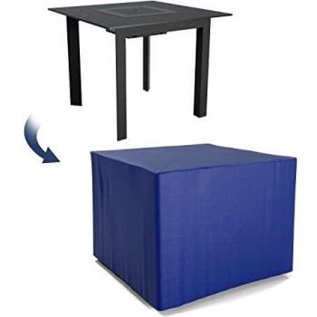 Housse BLUMIE 90x90x74 cm – Couleur Bleu, Résistance UV