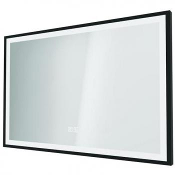 Aluminio Negro Reflector Selene con Luz 90x60 cm