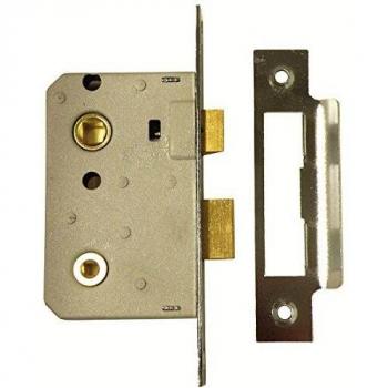 ERA 343 Mortice Bathroom Lock 3in Polished Brass