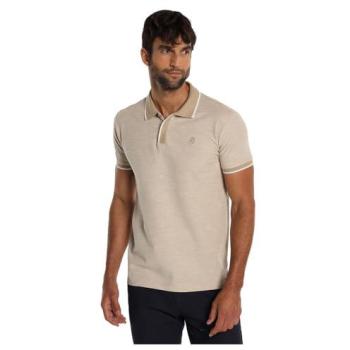 Bendorff 10611 Men's Brown Polo, 2XL, Short Sleeve