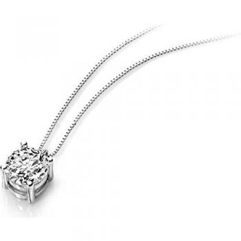 Collana di Lusso Oro Bianco Donna AGZ118