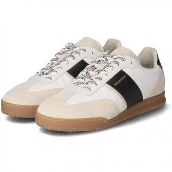 BULLBOXER Sneaker Herren – 41, dualfarbig (schwarz/weiss)