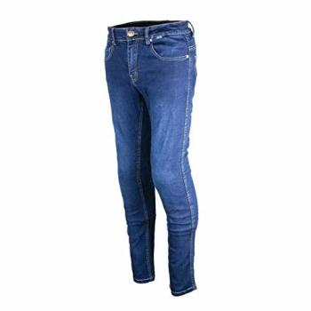 GMS Rattle Slim Jeans moto Bleu 36