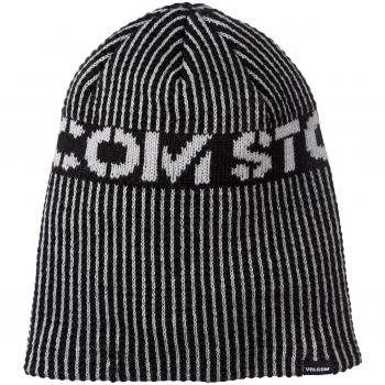 Volcom Herren Utility Modern Fit Kälte-Beanie aus Jacquard – Schwarze Größe