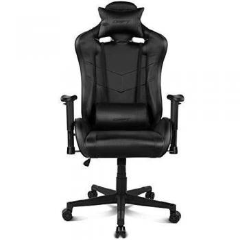 Gaming‑Stuhl Drift DR85 – Dunkelschwarz, Polymaterial