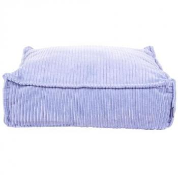 Cuscino da Terra Viola Chiaro 55x55x20cm – Quadrato Velluto