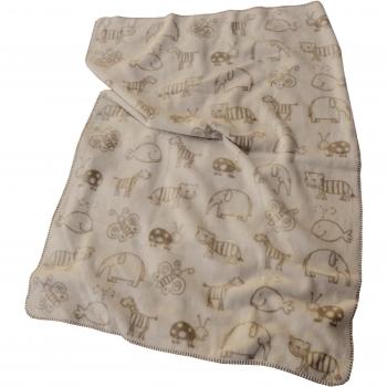 Baby‑Plüschdecke „Tiere“ – David Fussenegger 100×150 cm 21086005