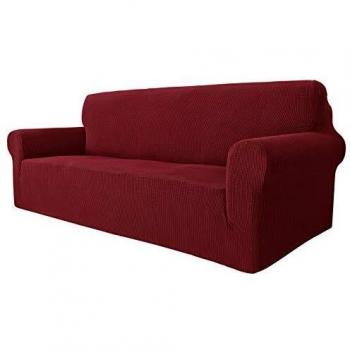 MAXIJIN 1-Piece Universal Sofa Cover for 3 Seater Couch