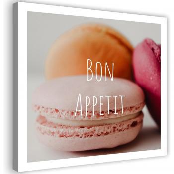 Tableaux en tissu Macaron Biscuit couleur pastel