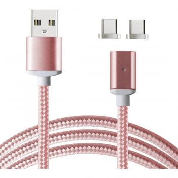 Lively Life SmartSync Magnetkabel 1 m – kompatibel Samsung, Huawei & MacBook