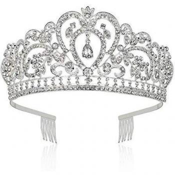 Makone Couronne de Gala avec Perles