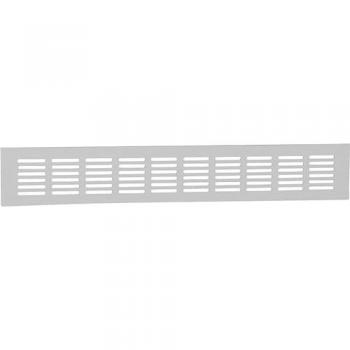 Grille Helios 400 × 60 mm, aluminium mat