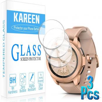 Triple set protecteur d’écran en verre trempé pour Samsung Watch 3 & Gear S