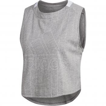 Adidas Damen Sports ID Tank Real Magenta-Weiß L