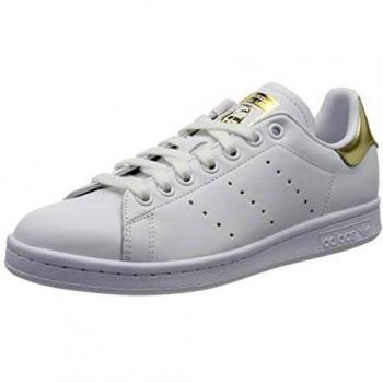 Nike‑inspired Stan Smith Gold‑White Sneaker – EU 41,5