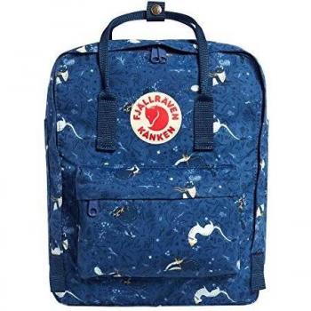 Sac à dos unisexe bleu FJALLRAVEN Kånken Art, taille unique