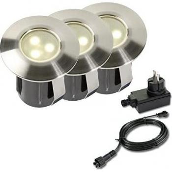 Luci da terrazzo set betulla 12V 10lm 0,5W 3000K