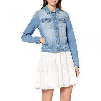 Chaqueta Only Tia Dnm, Denim Azul Claro