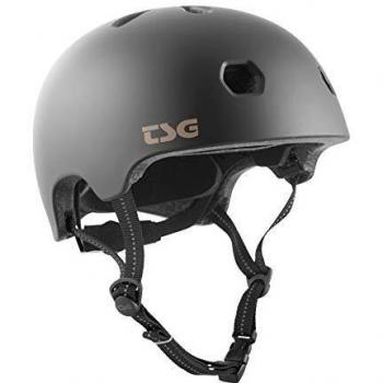 TSG Meta Solid Color Helm in satin black