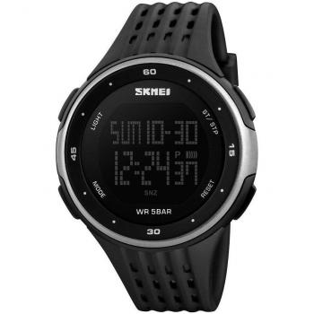 Reloj Deportivo SKMEI Negro con Temporizador y Calendario