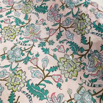Imprimé Paisley fleuri en mousseline