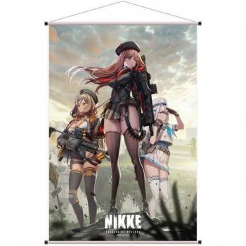 Sakami Merchandise Nikke Poster Rapi, Anis, Neon 60 x 90 cm