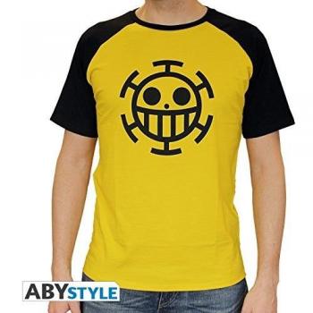 One Piece: Trafalgar Law – Camiseta amarilla tamaño medio