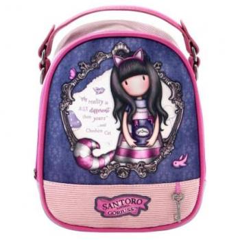 Mini Ryggsäck Gorjuss Cheshire Katt Purpur