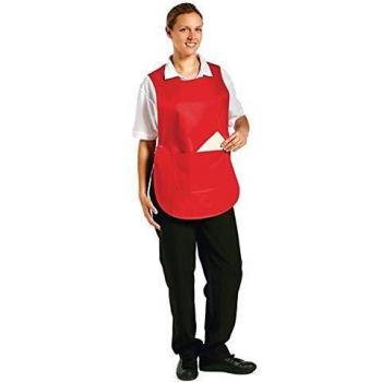 Whites One Size Red Tabard with Pocket