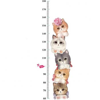 Sticker de Gato para Decoración Infantil