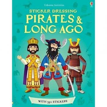 Pirates and Long Ago Bind-up (Usborne Sticker Dressing) by Megan Cullis Book The