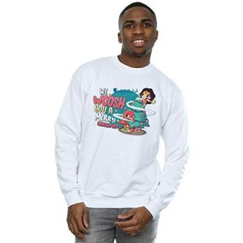 Seasonal Superhero 5XL White Holiday Sweatshirt