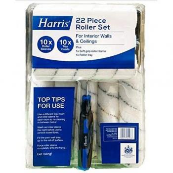 Harris 22 Piece Soft Grip Roller Set