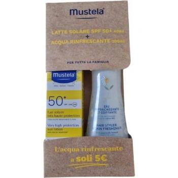 Mustela Set Acqua Rinfrescante 200 ml e Latte Solare SPF 50+ 40 ml in Regalo