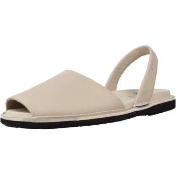 Sandale homme RIA MENORCA 87815 – Beige en tissu, design coincé
