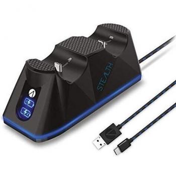 Stealth Gear Base de Carga Dual Negro para Playstation 5
