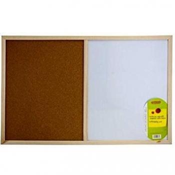 Apollo 60x40cm Cork and Vinyl Memo Board