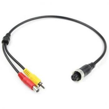 Câble Vidéo 4‑Broches Auto – Aide Stationnement