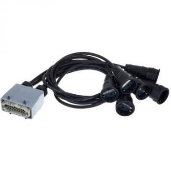 Stairville 16H‑6S Split Multi­cable Nera
