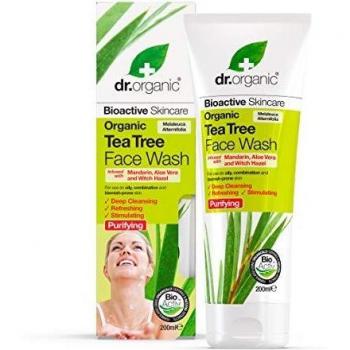 Dr. Organic Bioactive Organic Tea Tree Face Wash 200ml