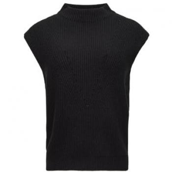 Kurzarm-Strickpullunder Black Label, Oversized & Ajour