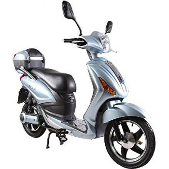 Bicicletta Elettrica Scooter z-tech ZT-09-TC 500W 20Ah 48V Batteria Piombo-Azzurro