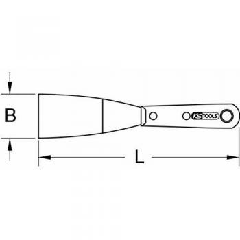 Spatule de Plâtrier KS Tools 907.2264