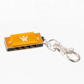 Tiny C Harmonica Keyring Gift